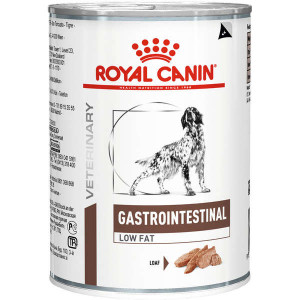 Lata Royal Canin Gastro Intestinal Low Fat para Cães - 410g